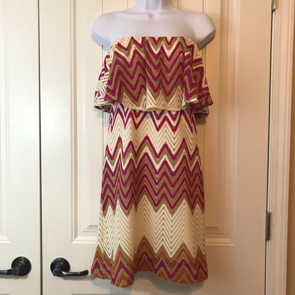 Ruffle Bust Dress